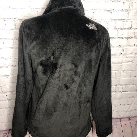 Fuzzy North Face Jacket - Picture 3 of 4